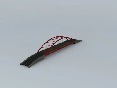 Ilan five simple knot Lize Bridge Lizejian Bridge, Yilan, Taiwan Free 3D model