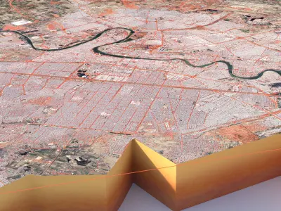 Baghdad Iraq 3D model
