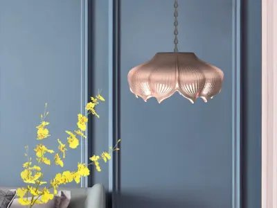 Lamp shade 3D print model 2