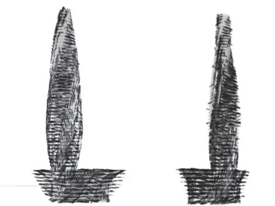 Skyscraper Lush Water Project - Game Ready Low-poly 3D model