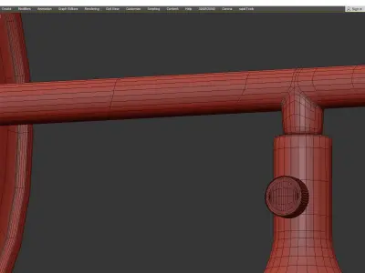 Cast Sconce 3D model