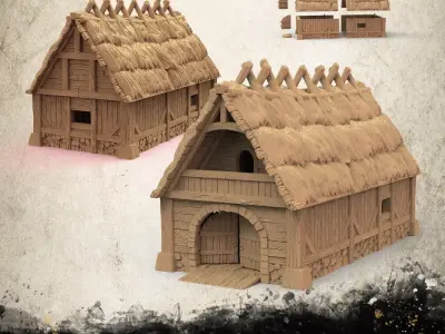 Barn by Gracewindale 3D print model