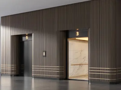 ELEVATOR NO8 A 3D model