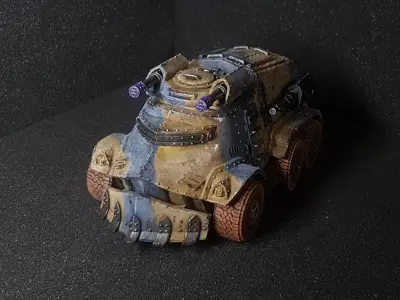 Feudal Guard - Elite Transport Vehicle 3D print model