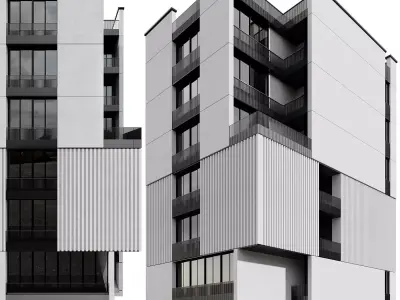 RESIDENTIAL BUILDING NO60 A 3D model