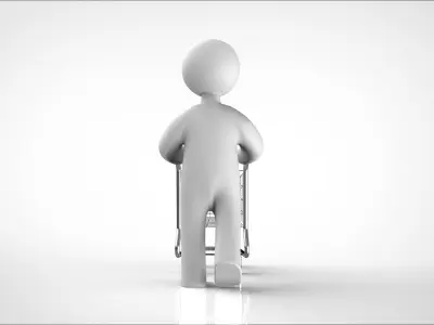 shopping cart 3D model