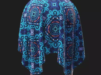 Traditional Fabric Texture Maps Texture