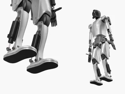  Kepler Humanoid Robot Silver 