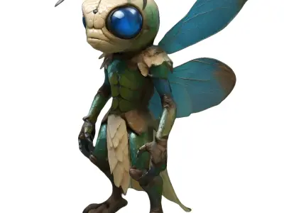 Character Collage - Mythical and Sci-Fi Creatures 3D print model