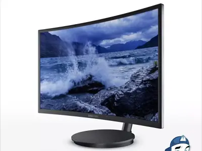 Samsung CFG70 Curved Gaming Monitor for Element 3D 3D model