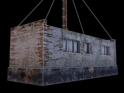 Boiler room Low-poly 3D model buy
