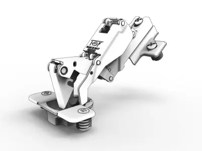 FGV Soft Close Hinge 3D model