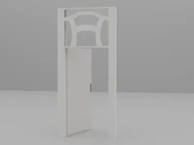 White Door  3D model