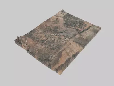 Marrakech City Low-poly 3D model