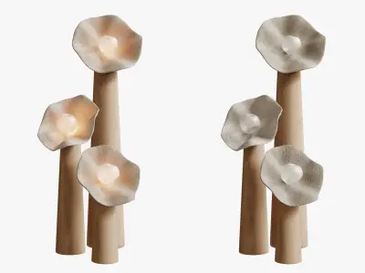 Floor lamp Joanneodisho Bloom 3D model
