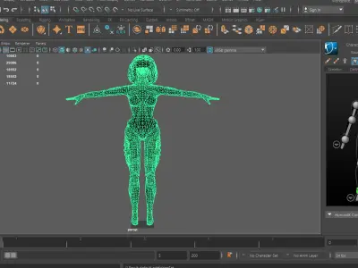 SciFi Arlin Low-poly 3D model