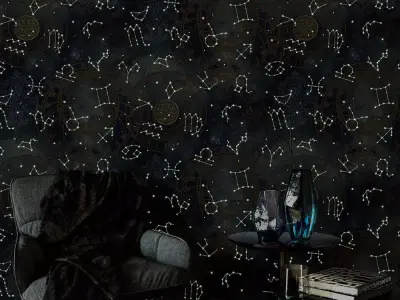 Midnight Zodiac Wallpaper  Texture