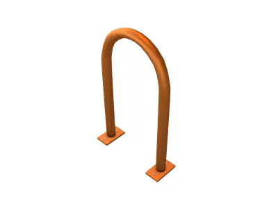 Hoop Rack v1 005 Low-poly 3D model