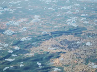 Jaipur India City Landscape 3D Model 3D model