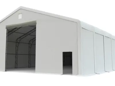 Party or storage tent 15x30m 3D model
