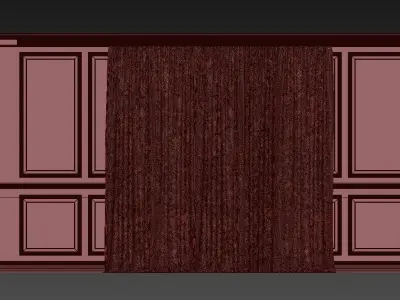 Curtain Set 278 3D model