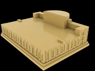sharjah Housing program 3D model
