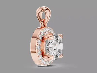 Diamond Pendant  3D print model