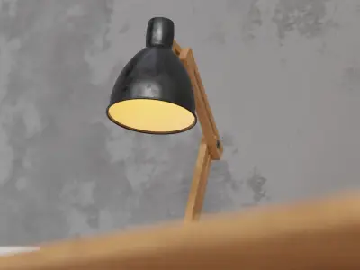 Modern Lamp Design Free 3D model buy