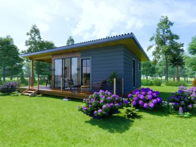 Tiny House 3d Model  3D model