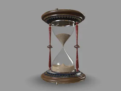 interiors   architectural  other  Sand glass 3D model 3D model