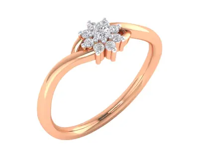  Women Ring Render 3dm STL MTL SLC JCD OBJ FBX Details 3D print model 40