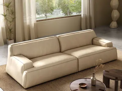 Industrial Living Interior scene 3D model