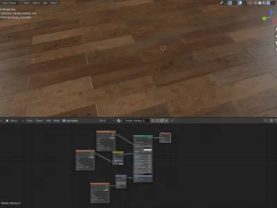 Laminate Tarkett UNIVERSE Hartley 3D model