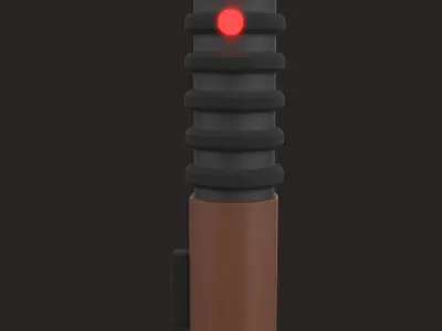 Light Saber Low-poly 3D model buy