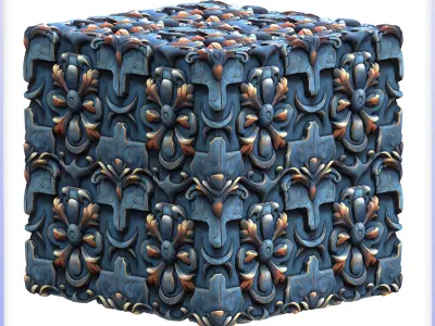 Stylized Wall Seamless Texture Texture 28