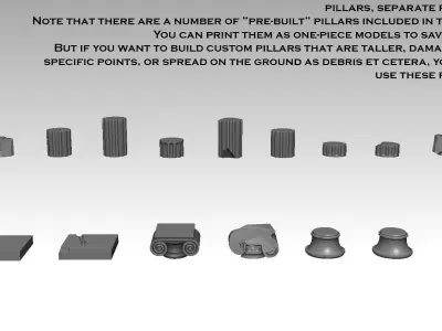 Roman Temple Builder 3D print model