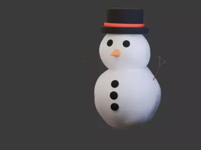  Gingerbread House  3D model