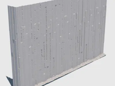 Geometric Wall 3D model