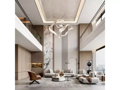 Modern luxury style 3D model