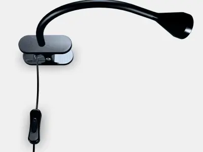 NAVLINGE LED clamp spotlight Low-poly 3D model