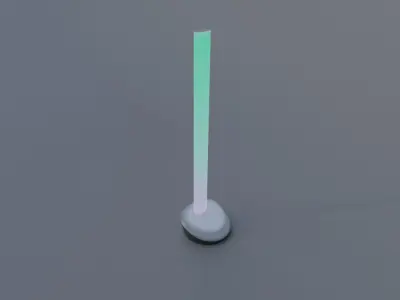 Awesome RGB Led Floor Lamps Floor Lamp Pack Free low-poly 3D model