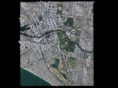 Melbourne - Australia 3D model