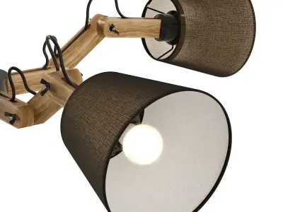 Lampatron Mechanic 4 lamps 3D model