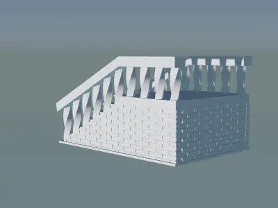 Modern Staircase Designs for Homes 3D print model