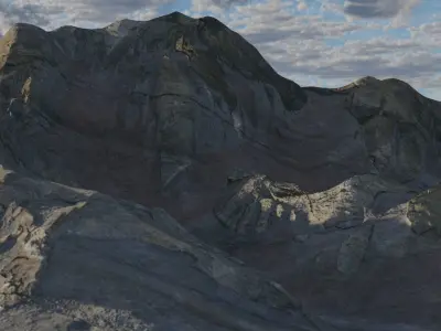 Mountain Landscape 3D model