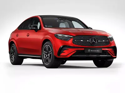 2024 Mercedes-Benz GLC Coupe 400e 3D model