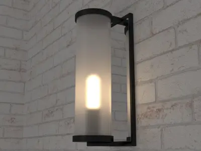 Wall Lanter - Dunhil - 3ds Max 3D model