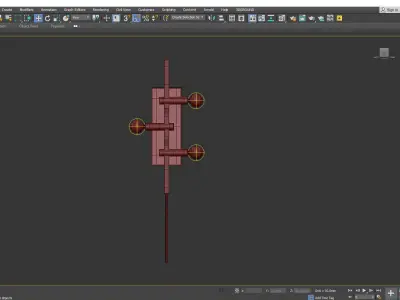  Kinzie Three Light Plug in Wall Sconce Low-poly 3D model