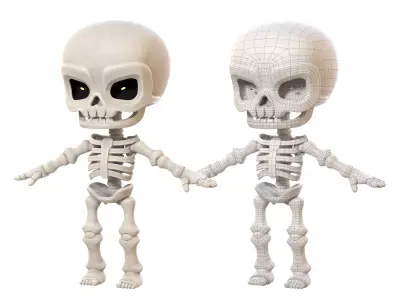 Skeleton Basemesh  3D model