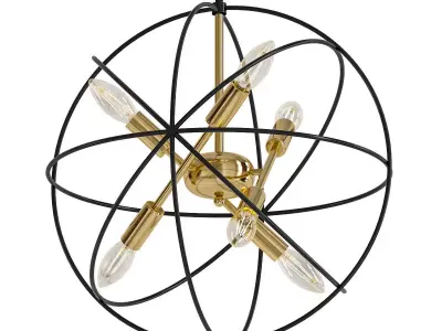 Metal Circles 3D model